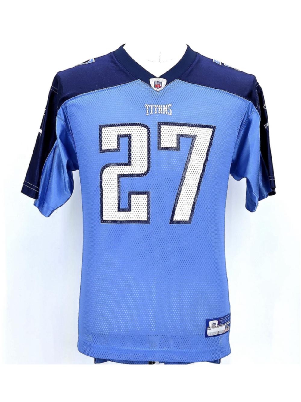 Y2K Sports Reebok Titans Eddie George Jersey Youth XL 18-20 Blue NFL